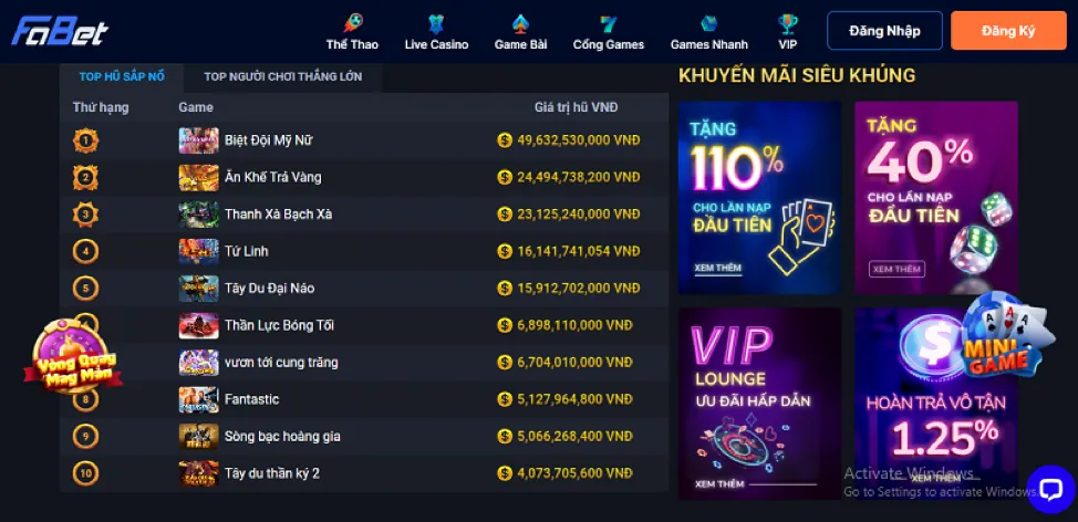 Tổng quan sảnh slot game đa dạng tại sv3888 nhà cái với nhiều trò chơi hấp dẫn